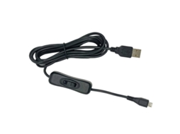 Lurelia Cabo De Extensão Usb Micro Usb2.0, 1.5m, Telemóveis, Interruptor Integrado