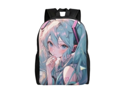 Mochila Hatsune Miku R342 Para Escola E Trabalho, Leve E Impermeável, Mochila Estilosa Para Estudantes E Adultos H342