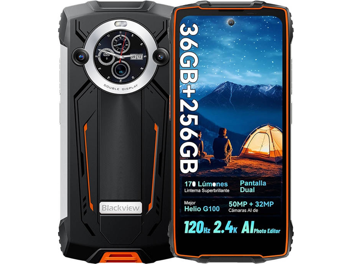 Smartphone BLACKVIEW Bv8200 6.5'' 36 Gb 256 Gb Laranja