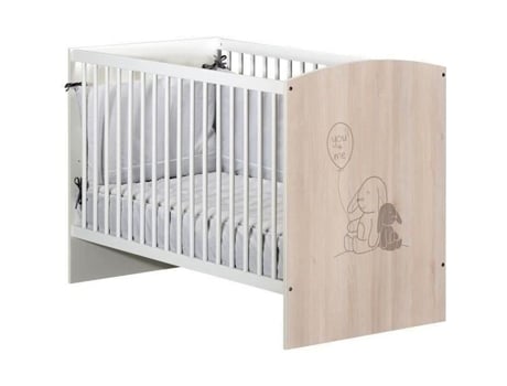 Lit Bébé 120 X 60 Cm Babyprice Lapinou Serigrafia Coelho Preço Bebê
