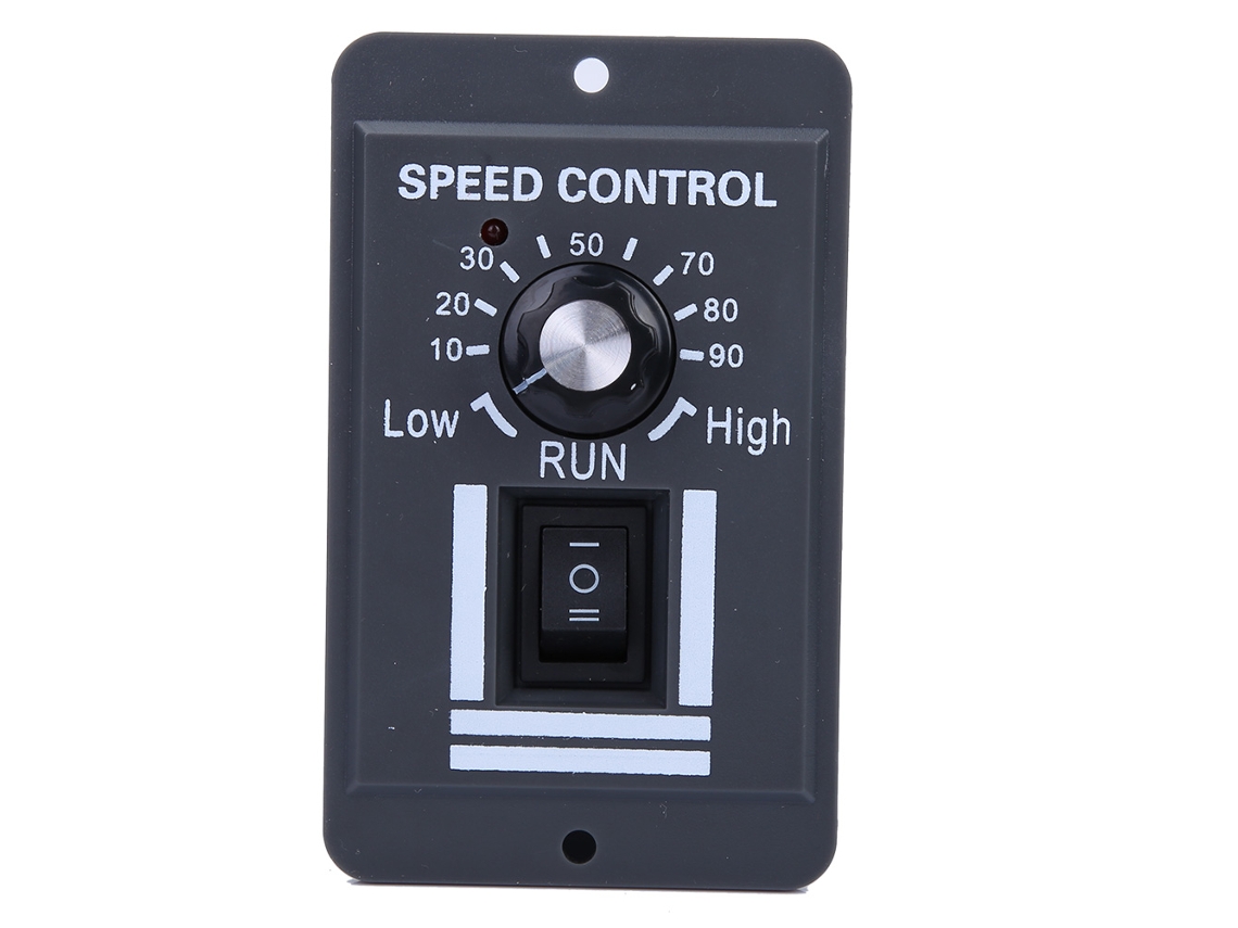 Controlador de velocidade para motor CC ajustável com interruptor 12V 60V 10A