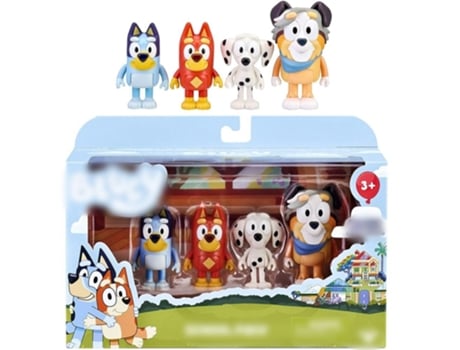 Presente Perfeito Para Crianças: Conjunto De 4 Estatuetas Bruie