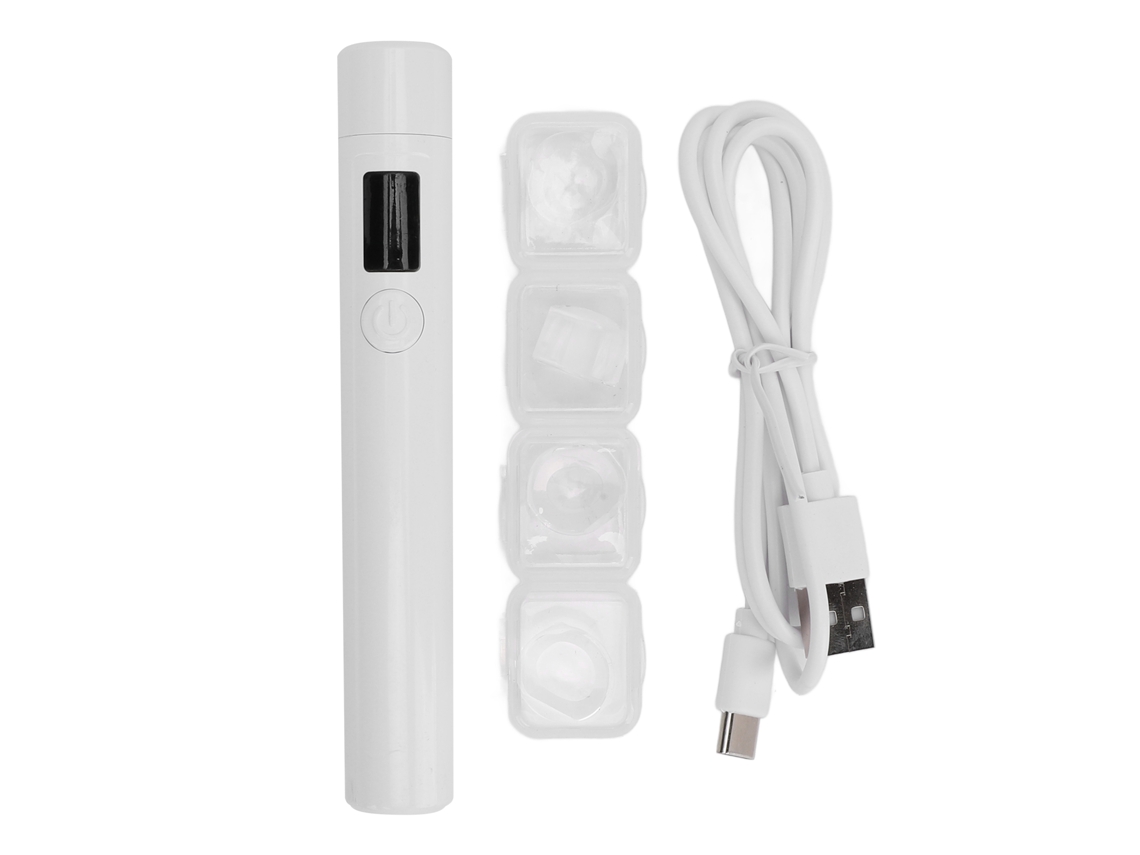 Luz De Unhas Portátil Com Bateria 180mah, Display Lcd, Timer Duplo E Secagem Rápida Para Manicure