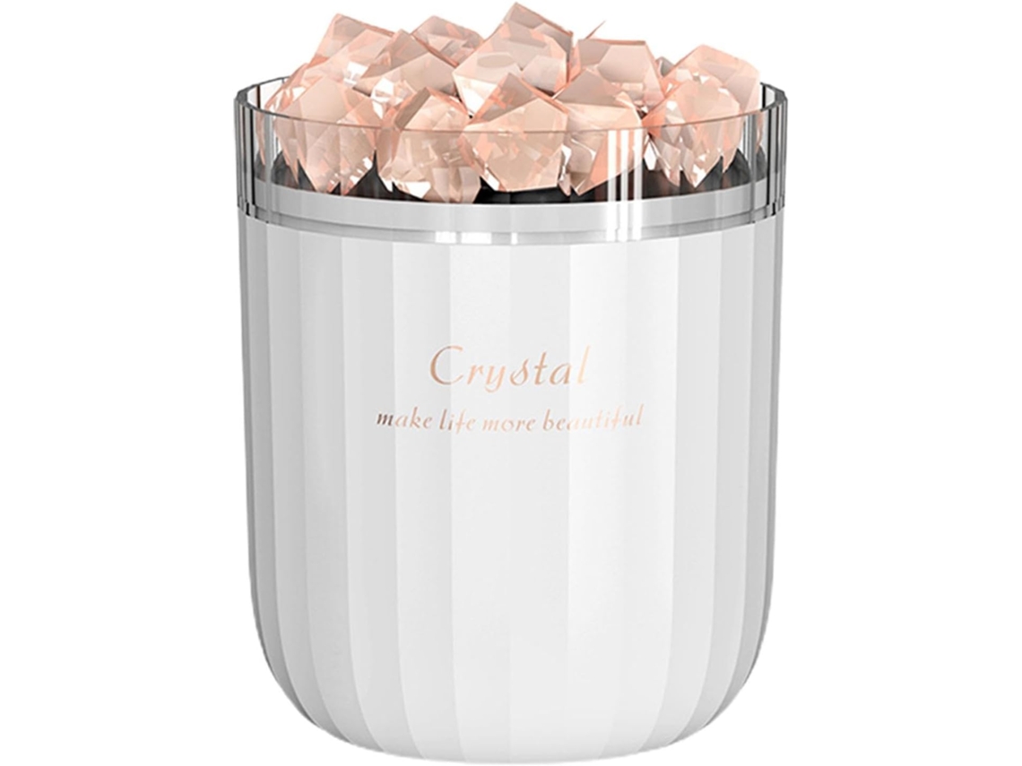 Difusor De Lâmpada Sal, Umidificador Cristal Usb, Recarregável