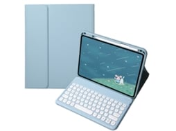 Capa Teclado Para Xiaomi Poco Pad M1 12,1 Polegadas, Com Teclado Magnético Bluetooth (azul) Cuich (2025)
