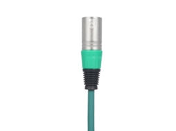 Cabo DMX512 XLR Macho Fêmea 3 Pinos Patch para Luzes de Palco Microfone 100cm S/MARCA
