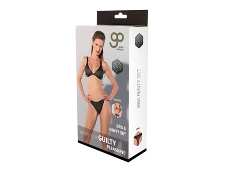 Conjunto de Lingerie GUILTY PLEASURE Preto (S)