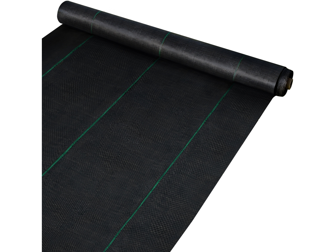 VEVOR 6.5Ftx300Ft Premium Tecido de Barreira Contra Ervas Daninhas Heavy Duty 3.2Oz