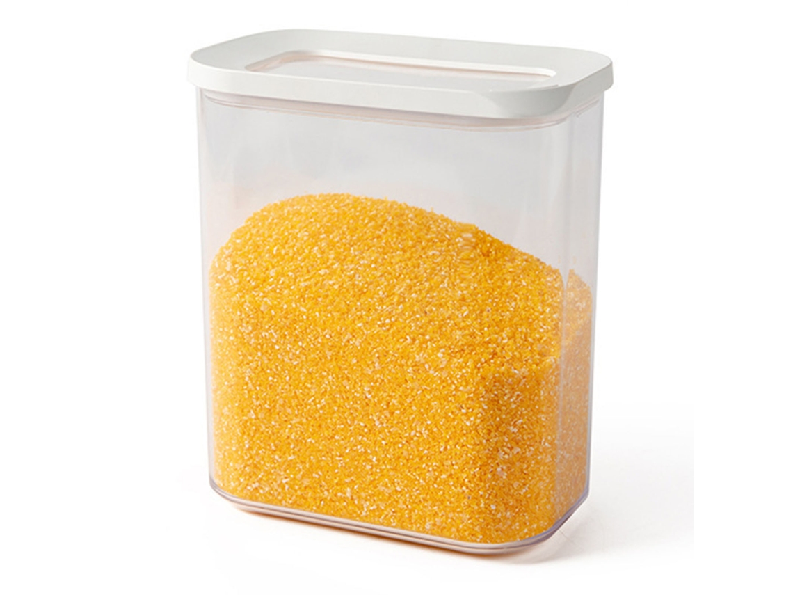 Recipiente Hermético de Armazenamento para Alimentos 1500ml Pet/pp para Cães e Cereais | S/MARCA