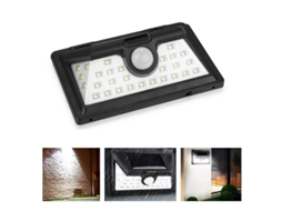 Luminária de Parede Solar Led com Sensor AQUAFORGE