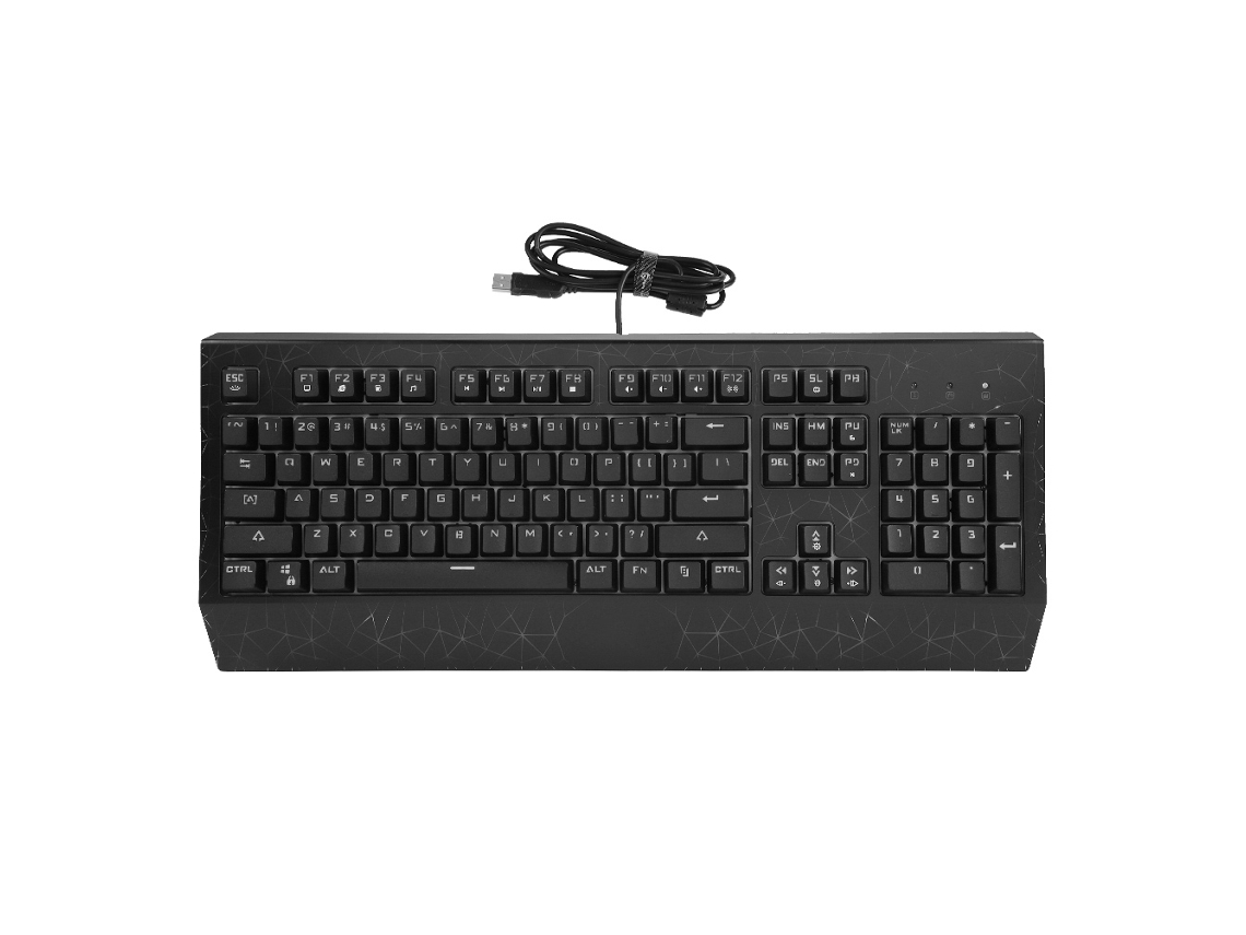 Teclado Mecânico LAXISCREED com Luz de Fundo Usb