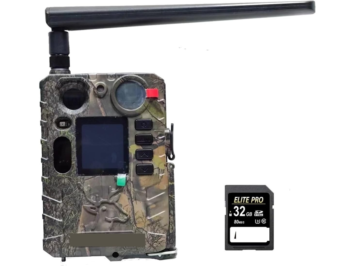 Câmera Faune Sauvage Bg410 M 4k Fhd 37mp de Treinamento 940nm Ir Vision Noturno, 4g Sem Fil, Chasse SFUSHOS (s)