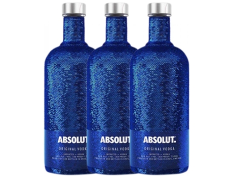 Vodka ABSOLUT Absolut Sequin Edition (0.7 L - 3 unidades)