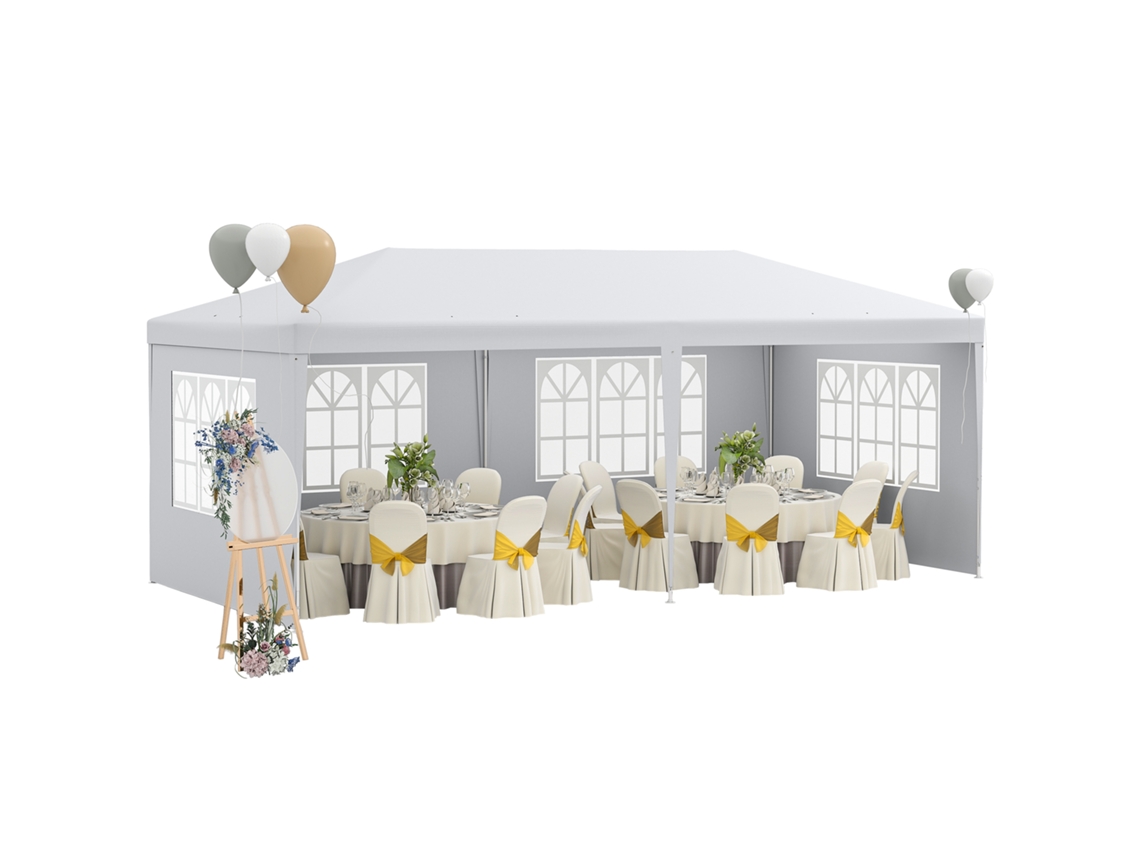 Gazebo de Jardim para Eventos com Paredes Removíveis CHEZMOI