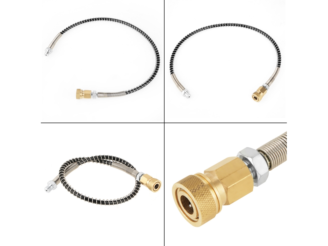 Mangueira De Alta Pressão Laxiscreed Com Conexão Feminina De 8mm E Rosca M10x1 Para Limpeza De Alta Potência