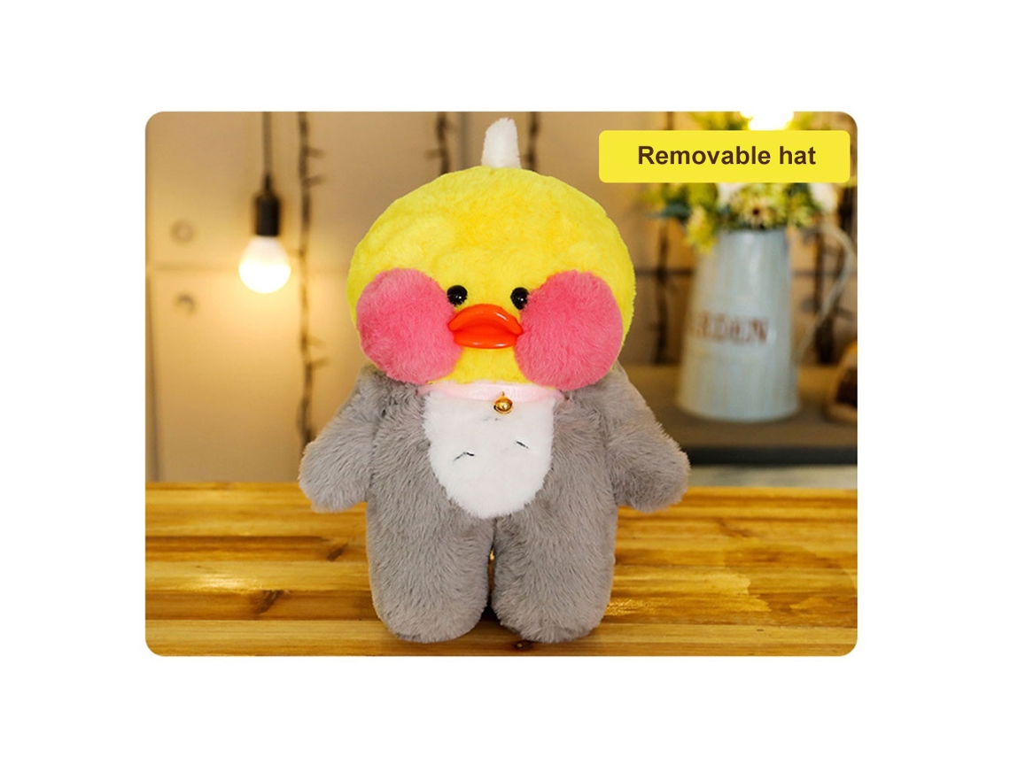 Primerox boneca de Pelúcia Pato Amarelo Cosplay Gato Cachorro Brinquedo Presente Natal Crianças