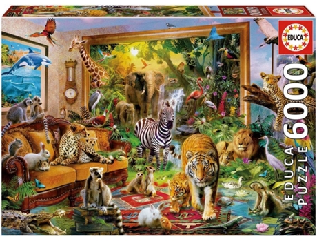 Puzzle Entrar Em Casa 6000 Peças