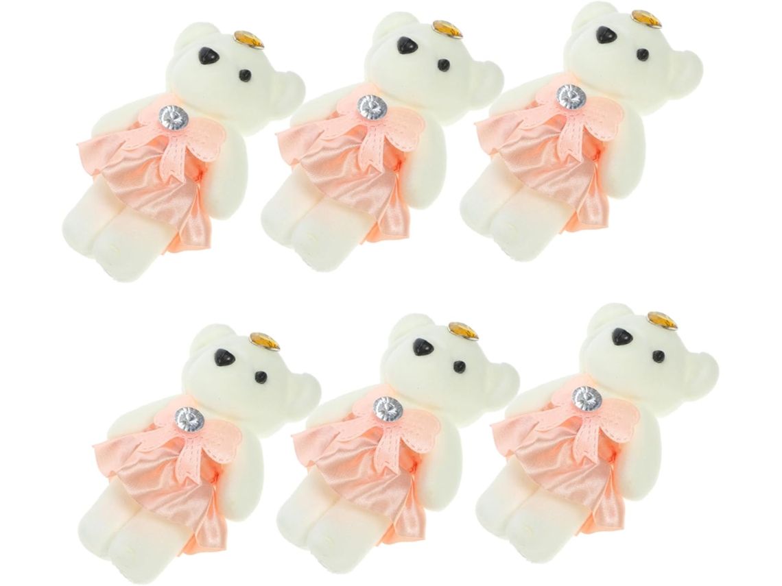 Conjunto De 10 Ursinhos De Pelúcia Decorativos Para Casamento, Carro, Sala De Estar, Quarto, Brinquedo Decorativo