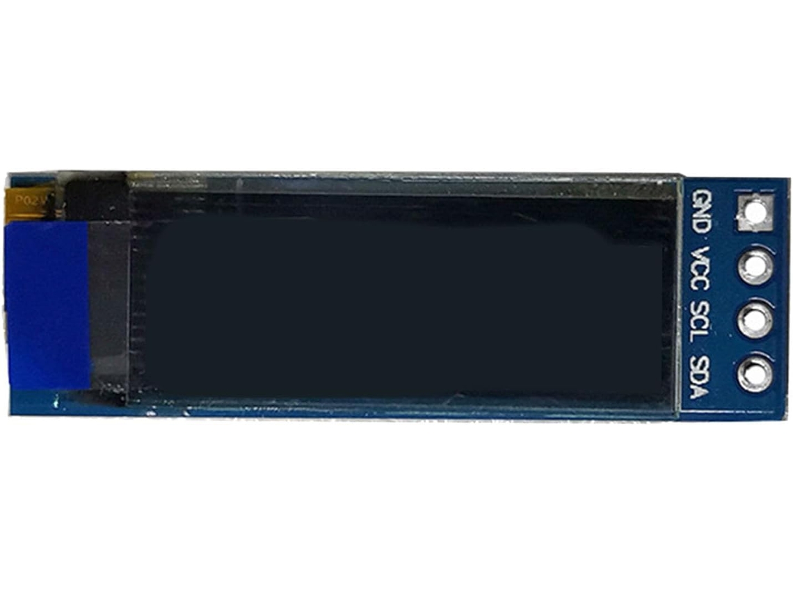 Quadro Branco Oled Compacto De 2,3 Cm Com Resolução Nítida 128 X 32