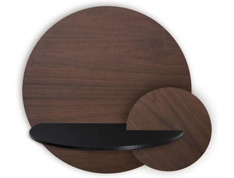 Mesa de Cabeceira WOODENDOT Alba L (Castanho - Madeira - 68 x 45 x 55 cm)