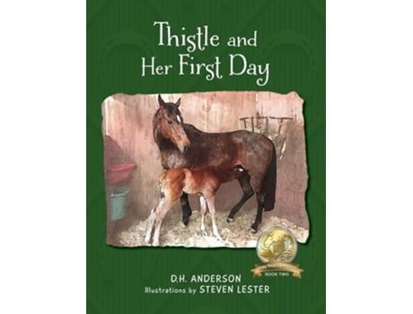 Livro Thistle and Her First Day de D H Anderson (Inglês - Capa Dura)