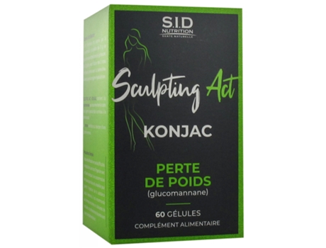 Sculpting Act Konjac Perda de Peso 60 Cápsulas S.I.D NUTRITION