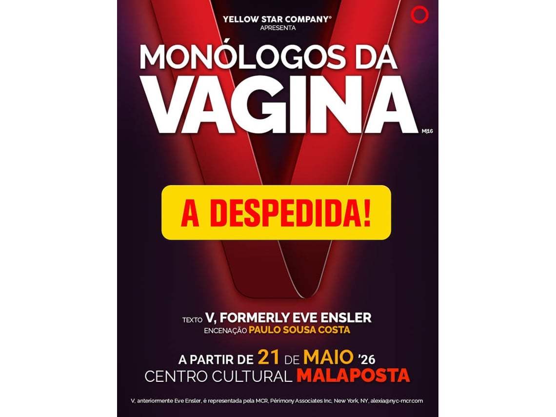 Bilhete Monólogos da Vagina - A Despedida