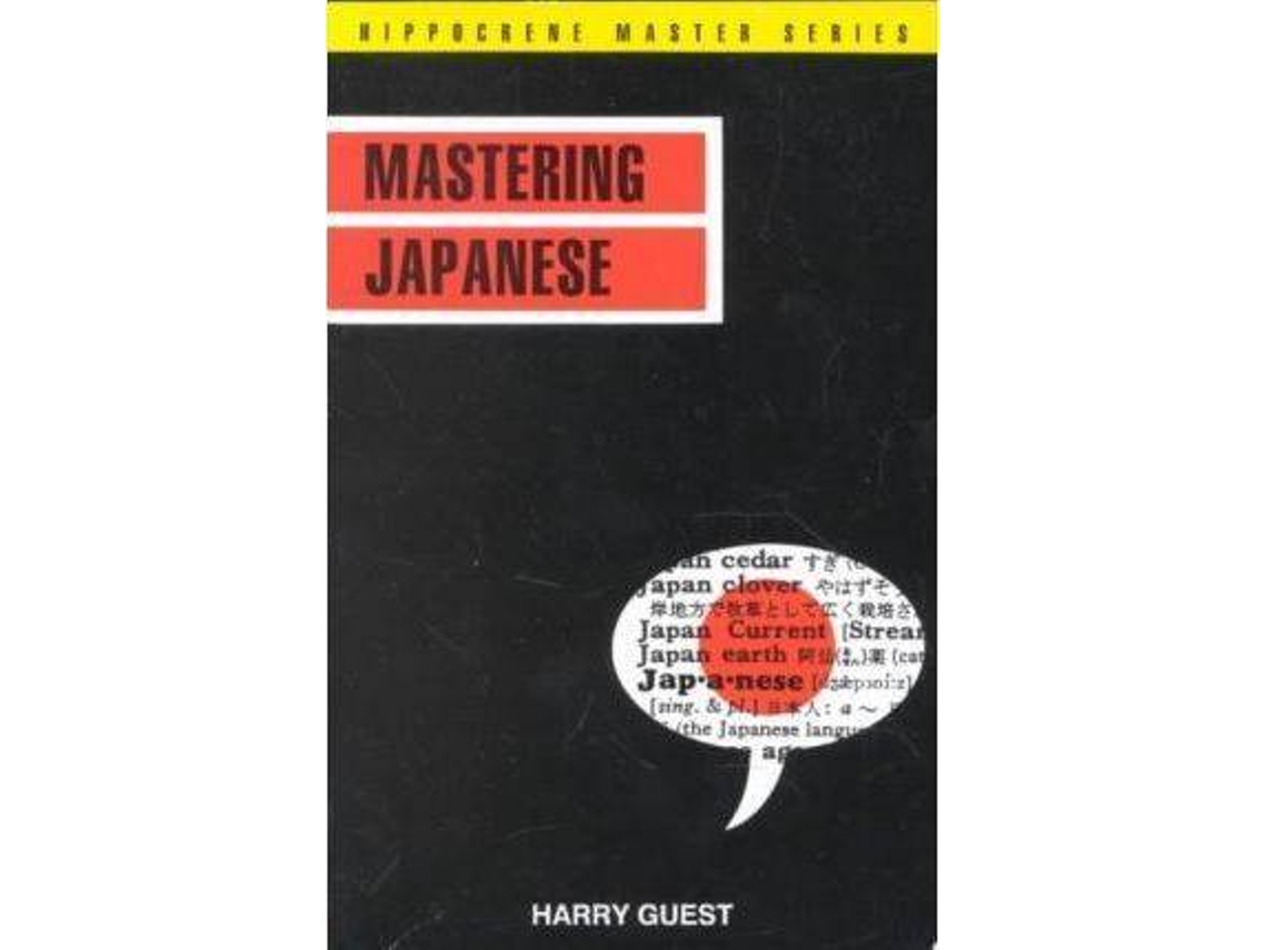 Livro Mastering Japanese de Harry Guest (Inglês)