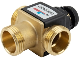 3 Dn20 Dn25 35-60 Latão (dn20) Válvula Misturadora Termostática Com Controle