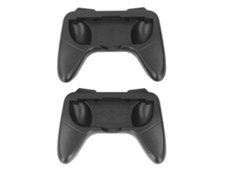 Grips Ergonômicos Para Joy Con Controle De Jogo Com Resistência Ao Suor Preto
