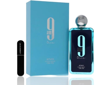 Perfume 9AM Eau de parfum UNISSEX 100 ML (ORIGINAL)BRINDE Atomizador 5ml DRIKANBEST