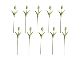 10 Peças De Tulipas Falsas Em Pu, Flores Artificiais Táteis, Arranjo Para Decoração De Casa, Escritório E Casamento Jeiibrzui