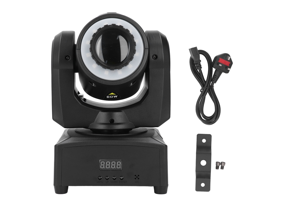 Luz de Palco Móvel Led Spotlight EOOCOO (8 Padrões e 8 Cores)