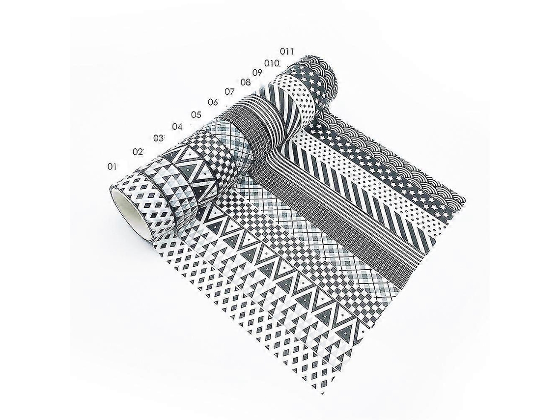 Fita washi, 11 rolos de fita adesiva, fita adesiva decorativa para scrapbooking, artesanato, Slowmoose de Ação de Graças
