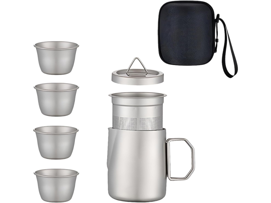 Conjunto De Chá Portátil De 50ml