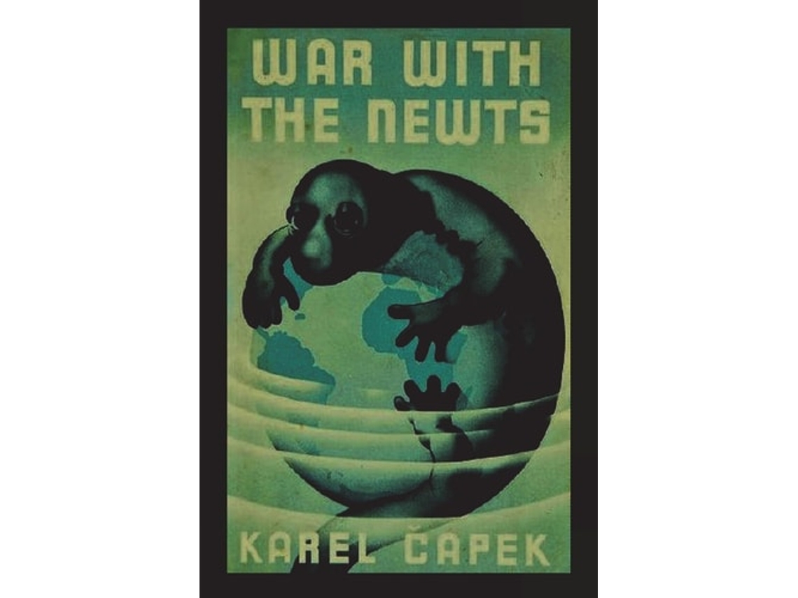 Livro War with the Newts de Karel Capek (Inglês)