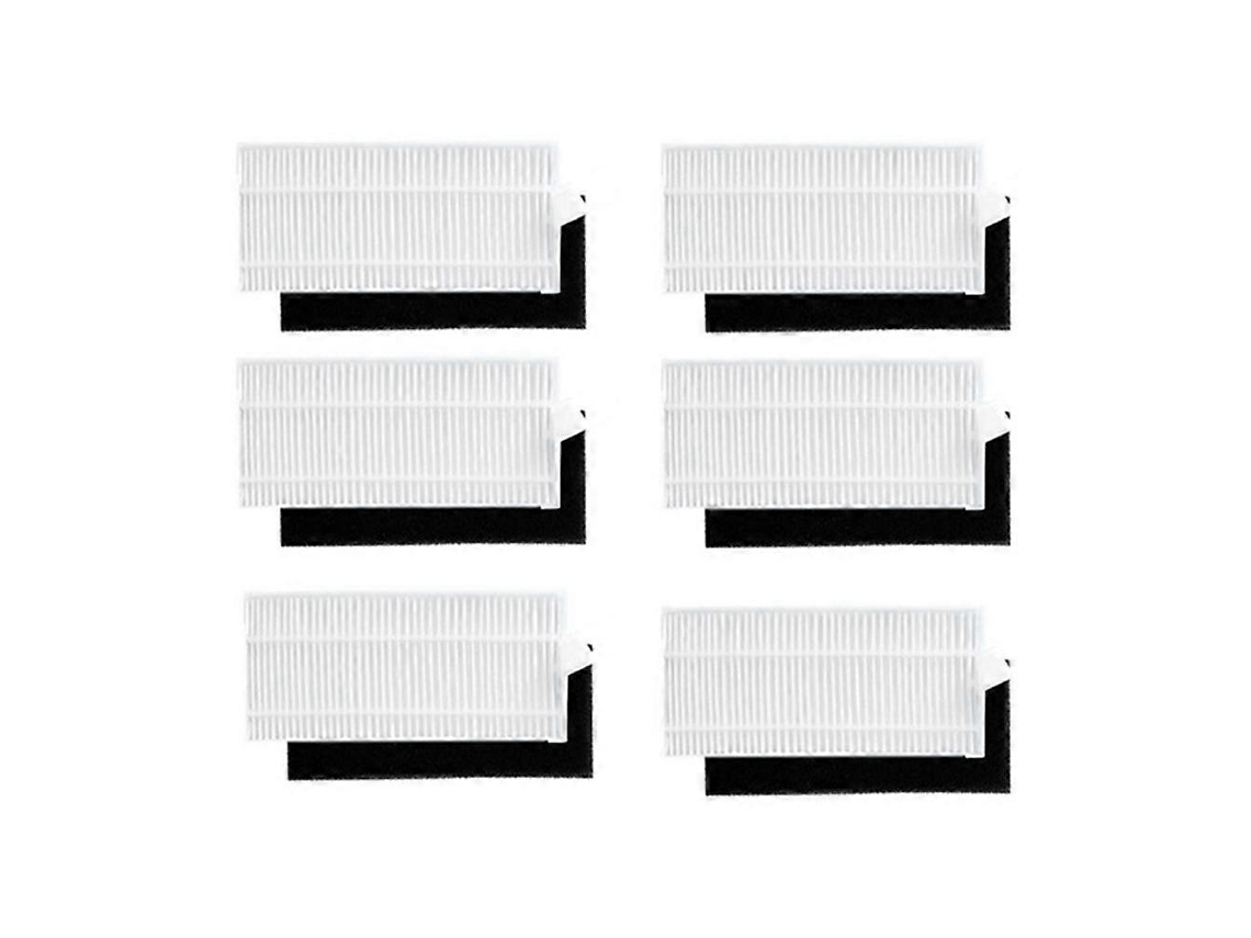 Filtro Hepa Para Robovac L35 Hybrid, Acessórios Para Aspirador Robô Híbrido, Peças De Reposição, Lavável, 6 Unidades_ptg