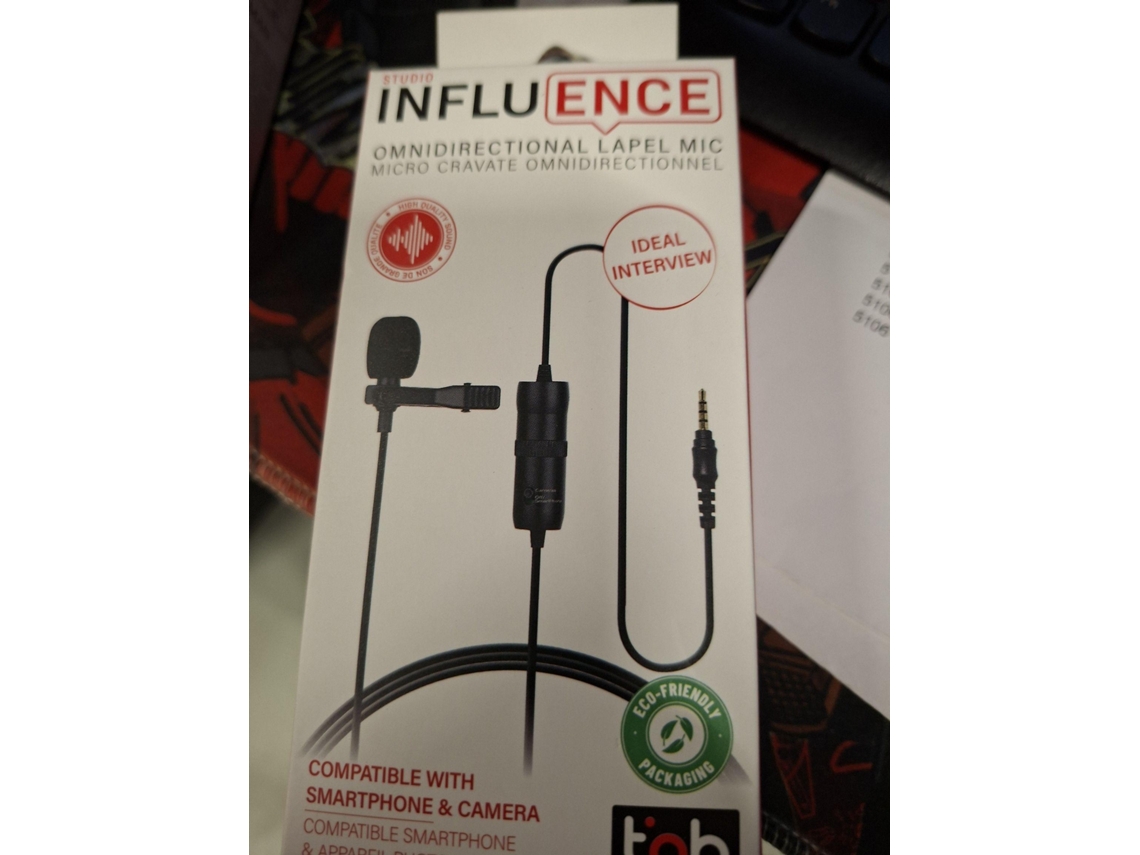 Microfone Omnidir TNB Inlapmic2 (Outlet Caixa Aberta)