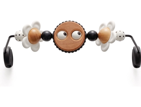 Brinquedos para Baby Bouncer BABYBJÖRN Naughty Eyes Preto e Branco