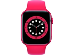 APPLE Watch Series 6 GPS (Recondicionado Reuse Sinais de Uso - 44 mm - Alumínio Vermelho, Vermelho)