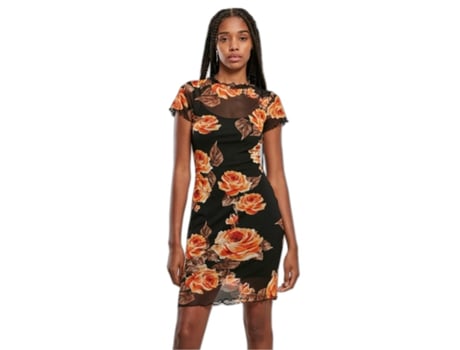 Vestido URBAN CLASSICS Mulher (XXL - Multicor)