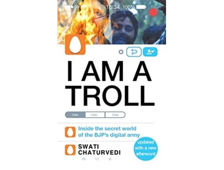 Livro I am a Troll de Swati Chaturvedi (Inglês)