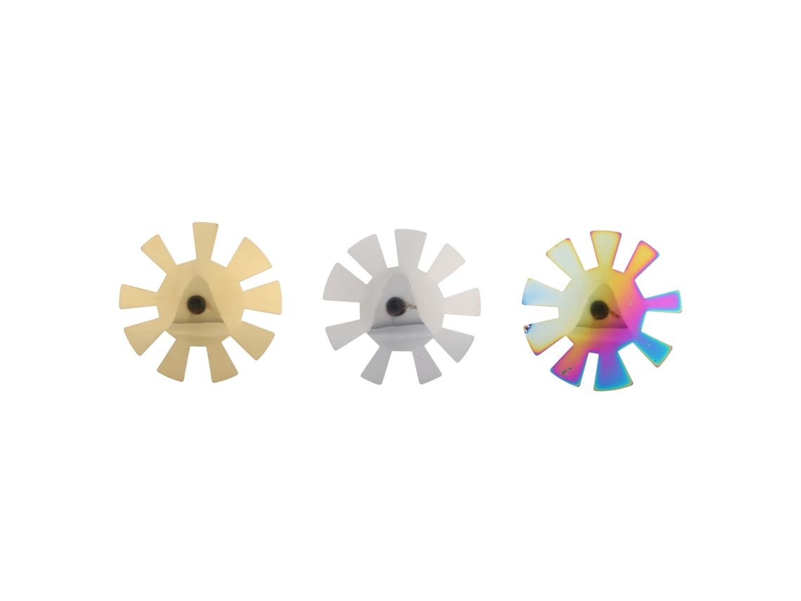 3pcs Modelos De Cortador De Borda De Unha Em Aço Inoxidável Para Manicure E Dicas French