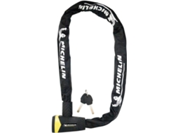 Cadeado De Corrente Com Chave De 100 Cm, Diâmetro De 8 Mm - Resistente