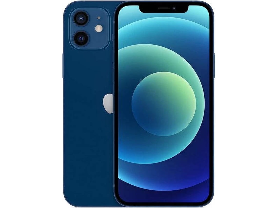 iPhone 12 APPLE (Recondicionado Flippers Marcas Mínimas - 6.1'' - 64 GB - Azul)