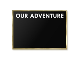 Magnetic Wall Board Our Adventure For The Office Espelharte (70x50 Cm)