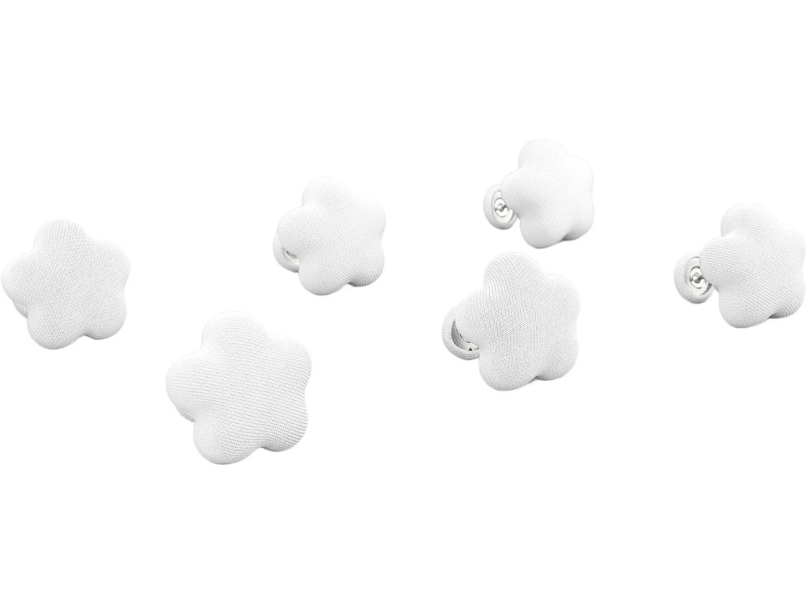 Conjunto De Presilhas Para Capas Roupas Cama Gloglow Home Hardware, Com Botão Removível Para Abrir Cobertores, Cortinas