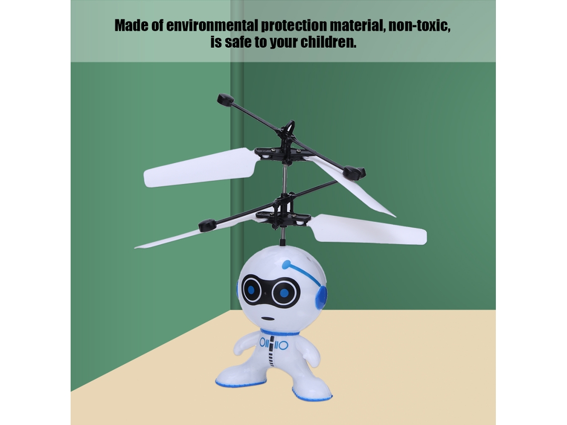 Primerox aeronave de Detecção Inteligente com Luz Brinquedo Eletrônico para Crianças Suspensão por Mão