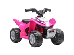 Motocicleta Elétrica Infantil, 3km/h, LED, 2 Rodas, 18-36 meses, Branco | S/MARCA
