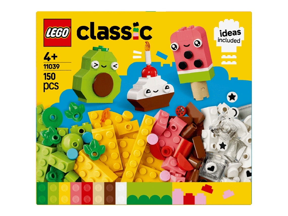 LEGO Classic: Amigos Alimentos Criativos - 11039